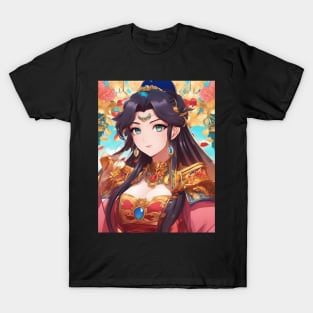 Cool Hero Kawaii Queen Anime Girl T-Shirt